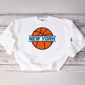 New York Knicks Basketball Crewneck
